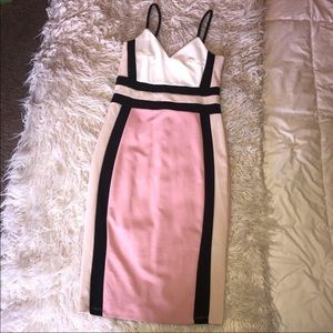 Windsor pink and nude dress